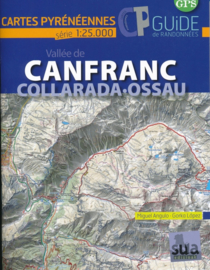 Wandelkaart Vallée de Canfranc, Collarada, Ossau | SUA | Westelijke Pyreneeën | 1:25.000 | ISBN 9788482166346