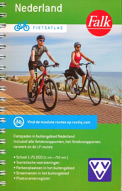 Fietsgids Fietsatlas Nederland 2021 | Falk  | 1:75.000 | ISBN 9789028704879