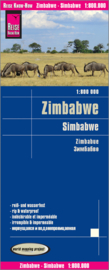 Wegenkaart Zimbabwe | Reise Know How | 1:800.000 | ISBN 9783831772704