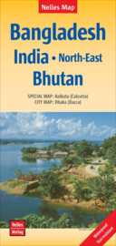 Wegenkaart India Noord-Oost + Bangladesh - Bhutan | Nelles |1:1,5 miljoen | ISBN 9783865742742