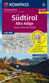 Fietskaart Südtirol / Alto Adige, Trento, Riva del Gardag | Kompass 3420 | 1:50.000 | ISBN 9783991542674