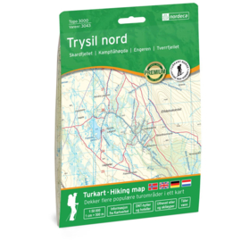 Wandelkaart Trysil Noord | 1:50.000 | Nordeca - TOPO 3000 | ISBN 7046660030431