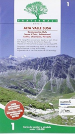 Wandelkaart Alta Valle Susa | Fraternali editore 01 | 1:25.000 | ISBN 9788897465225