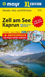 Wandelkaart Zell am See - Kaprun XL | Walter Mayr 574 | 1:25.000 | ISBN 9783991211075