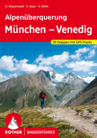 Wandelgids - Trekkinggids Von München nach Venedig | Rother Verlag | ISBN 9783763340699