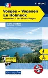 Wandelkaart Le Hohneck  | Kümmerly & Frey 04 | 1:35.000 | ISBN 9783259007488
