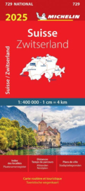 Wegenkaart Zwitserland 2025 | Michelin | 1:400.000 | ISBN 9782067265387