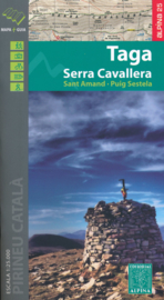 Wandelkaart Taga - Serra Cavallera - Sant Amand - Puig Sestela | Editorial Alpina | 1:25.000 | ISBN 9788480907309