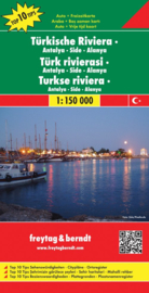 Wegenkaart Turkse Riviera - Antalya-Side-Alanya  | Freytag & Berndt | 1:150.000 | ISBN 9783707907698