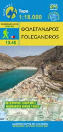 Wandelkaart Folegandros | Anavasi 10.46 | 1:18.000 | ISBN 9789609412551