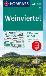 Wandelkaart Weinviertel | Kompass 204 | 1:50.000 | ISBN 9783991542360