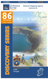 Wandelkaart Ordnance Survey / Discovery series | Cork 86 | ISBN 9781907122101