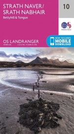 Wandelkaart Strath Naver & Bettyhill & Tongue | Ordnance Survey 10 | ISBN 9780319261088