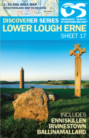 Wandelkaart Lower Lough Erne | Discovery Northern Ireland 17 - Ordnance survey | 1:50.000 | ISBN 9781905306862