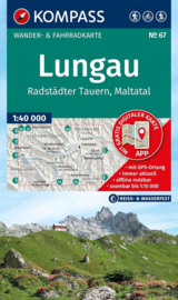 Wandelkaart Lungau - Radstädter Tauern | Kompass 67 |  1:50.000 | ISBN 9783991544579