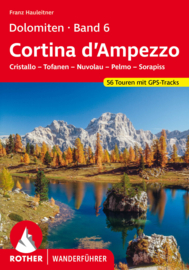 Wandelgids Dolomiten 6 : Rund um Cortina d`Ampezzo |  Rother Verlag | ISBN 9783763344451