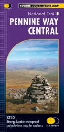 Wandelkaart The Pennine Way Central | Harvey | 1:40.000 | ISBN 9781851375202