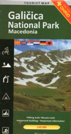 Wandelkaart Galicica National Park Macedonie | Trimaks | 1:45.000 | ISBN 9786082041278