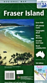 Wegenkaart Fraser Island | HEMA Maps | 1:130.000 | ISBN 9781865000442