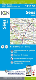 Wandelkaart 1715SB Sées - Gace  | Normandië | ISBN 9782758533825