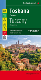 Wegenkaart - Fietskaart Toscane - Florence | Freytag & Berndt | 1:150.000 | ISBN 9783707902815