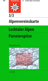 Wandelkaart Lechtaler Alpen -  Parseierspitze 3/3 | OAV | 1:25.000 | ISBN 9783948256210