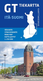 Fiets- Wegenkaart Itä-Suomi GT 2 - Oost Finland | Karttakeskus | 1:250.000 | ISBN 9789522666703