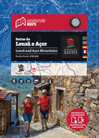 Wandelkaart Serras da Lousa e Acor | Adventure Maps | 1:30.000 | ISBN 9789895405237)