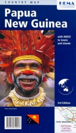 Wegenkaart Papua New Guinea | HEMA Maps | 1;2,6 miljoen | ISBN 9781875610013