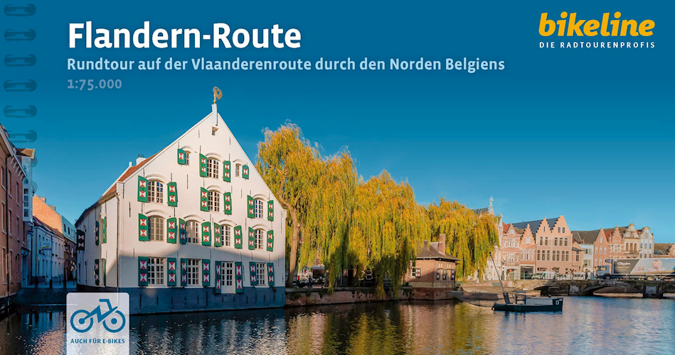 Fietsgids Vlaanderen - Ronde van - 826 km | Bikeline | ISBN 9783711103048