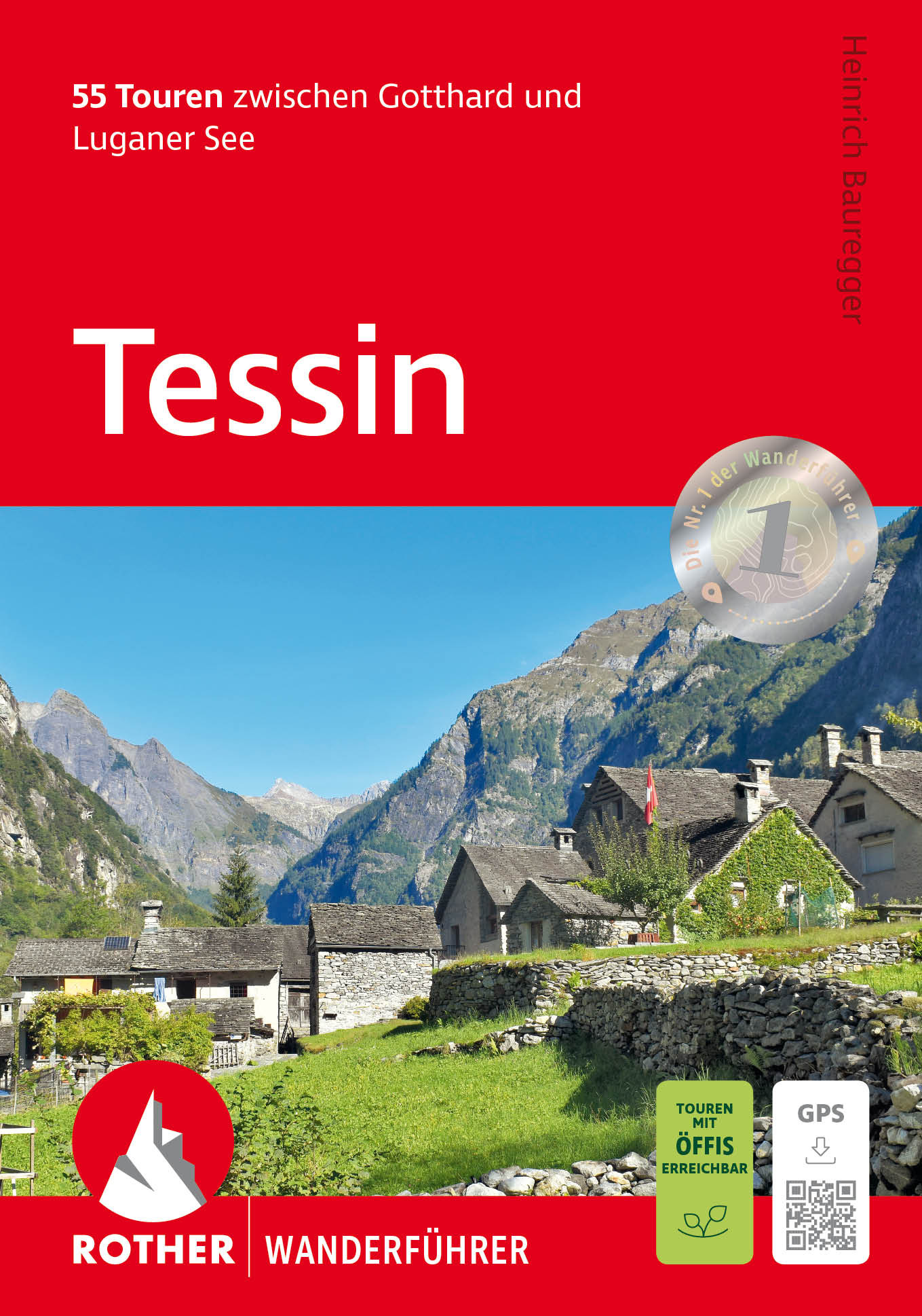 Wandelgids Tessin | Rother Verlag | Zwischen Gotthard und Luganer See | ISBN 9783763347346