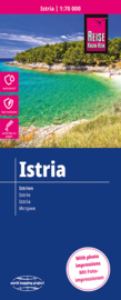 Fietskaart Istrië - Wegenkaart Istrië | 1: 70.000 | Reise Know How | ISBN 9783831774449