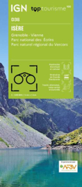 Wegenkaart - fietskaart  Isère - Grenoble Vienne PN Ecrins - Vercors | IGN D38 | ISBN 9782758553373
