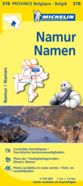 Wegen- en Fietskaart Namen | Michelin 378 | 1:150.000 | ISBN 9782067185357