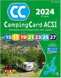 Campinggids - Kampeergids CampingCard 2024 | ACSI | ISBN 9789493182578