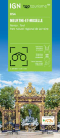 Wegenkaart - Fietskaart Meurthe-et-Moselle - Nancy Toul PNR Lorraine | IGN D54 | ISBN 9782758555599