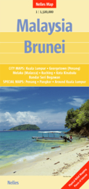 Wegenkaart Malaysia, Brunei | Nelles | 1:1,5 miljoen | ISBN 9783865742469