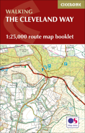 Wandelatlas Cleveland Way | Cicerone Booklet | 1:25.000 | ISBN 9781852849344