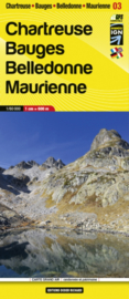 Wandelkaart Chartreuse - Bauges - Belledonne – Maurienne | Libris 15 - Didier Richard | 1:60.000 | ISBN 9782723495394