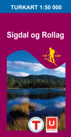 Wandelkaart Sigdal - Rollag 2571 | 1:50.000 | Nordeca | ISBN 7046660025710