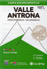 Wandelkaart Valle Antrona | Geo4Map kaart 107 | 1:25.000 | ISBN 9791281223134