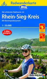 Fietskaart Radwandern im Rhein-Sieg-Kreis | ADFC regionalkarte | ISBN 9783969900758
