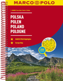 Wegenatlas Polen | Mair - Marco Polo | 1:300.000 | ISBN 9783829736879