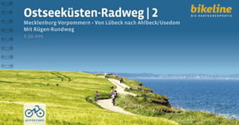 Fietsgids Ostseeküsten Radweg 2 : Lübeck - Usedom - 690 km | Bikeline | ISBN 9783711102270