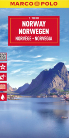 Wegenkaart Noorwegen | Marco Polo | 1:800.000 | ISBN 9783575017642
