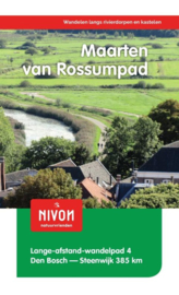 Wandelgids Maarten van Rossumpad |  LAW 4 - NIVON | Den Bosch - Steenwijk 384 km | ISBN 9789491142116