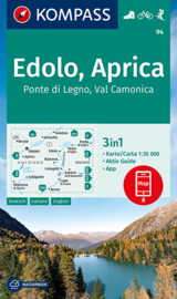 Wandelkaart Edolo, Aprica | Kompass 94 | 1:35.000 | ISBN 9783991211143