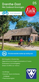Fietskaart  Drenthe-Oost met ZO Groningen 05 | Falk | 1:50.000 | ISBN 9789028706385