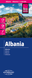 Wegenkaart Albanien | Reise Know How | 1:220.000 | ISBN 9783831774845