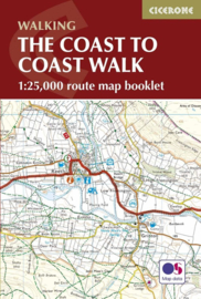 Wandelatlas The Coast to Coast Map Booklet | Cicerone | 1:25.000 | ISBN 9781852849269